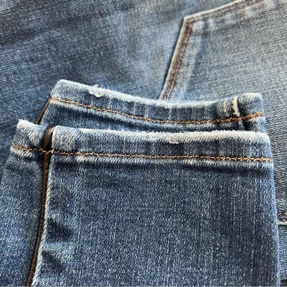 Frame Le High Skinny Jean Tuxedo Piping Serrano Wash Size 24 - Picture 16 of 16